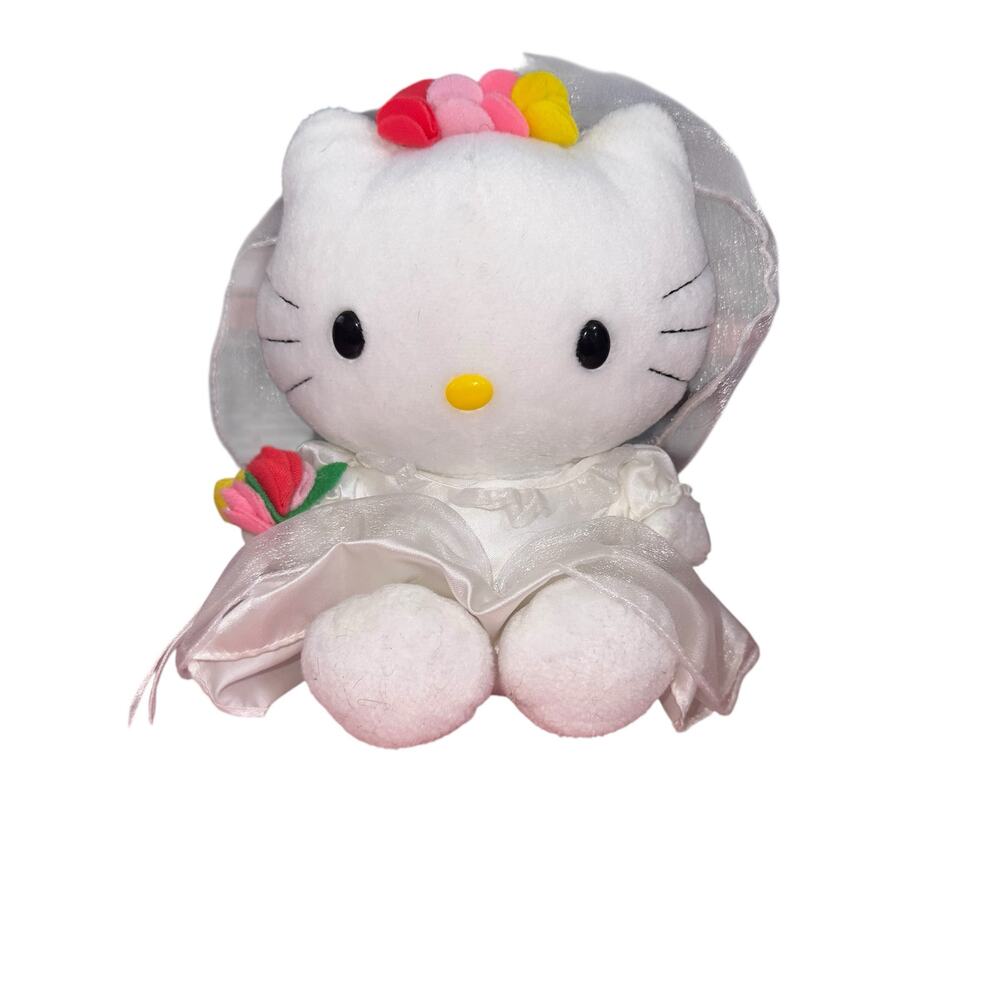 1999 Hello Kitty Wedding Gown Plush